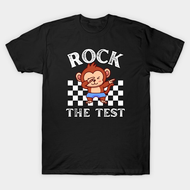 Rock The Test T-Shirt by BestCatty 